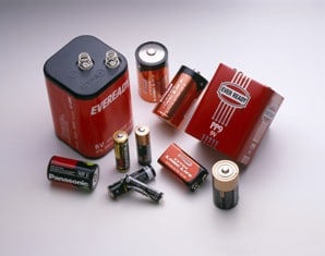 The efficiencies are minimum standards that reprocessors must meet for waste batteries to count as recycled